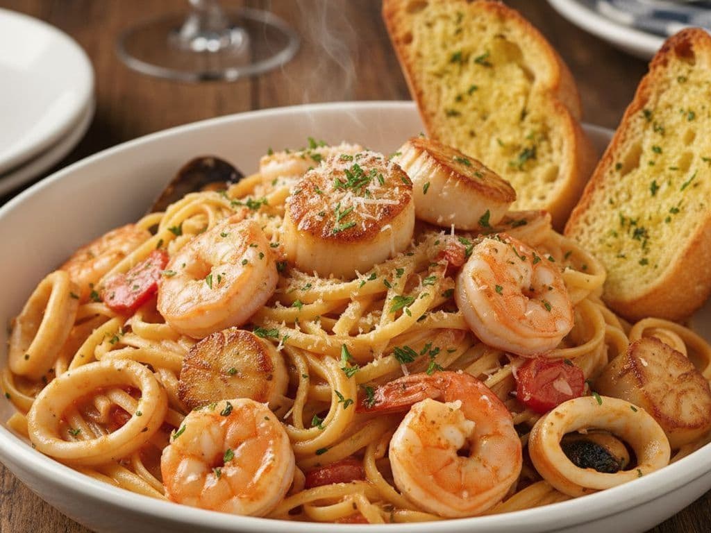 Seafood Linguine