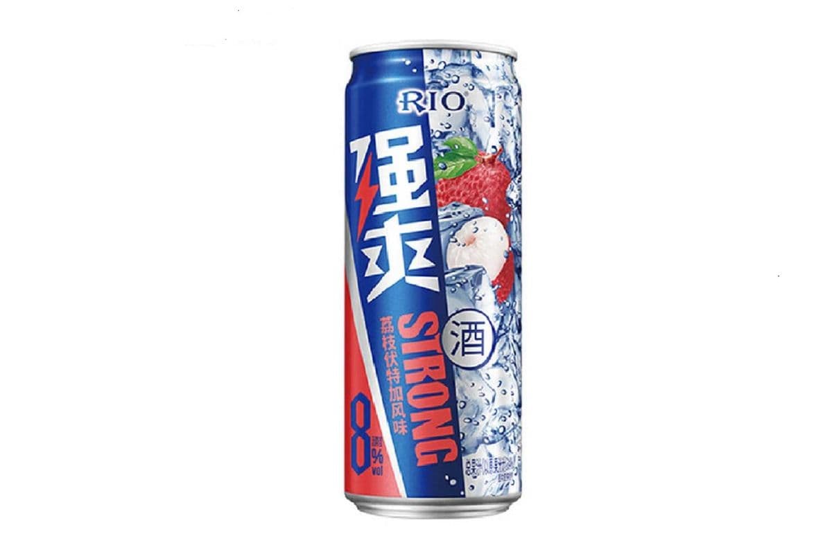RIO Strong Lychee Cocktail (330 ml Can) (1 x 330 ml)