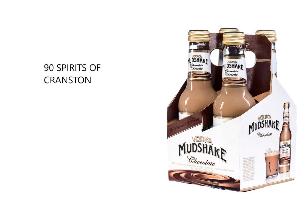 MUDSHAKE CHOCOLATE VODKA 4 BOTTLES (1 x 4x270ML)