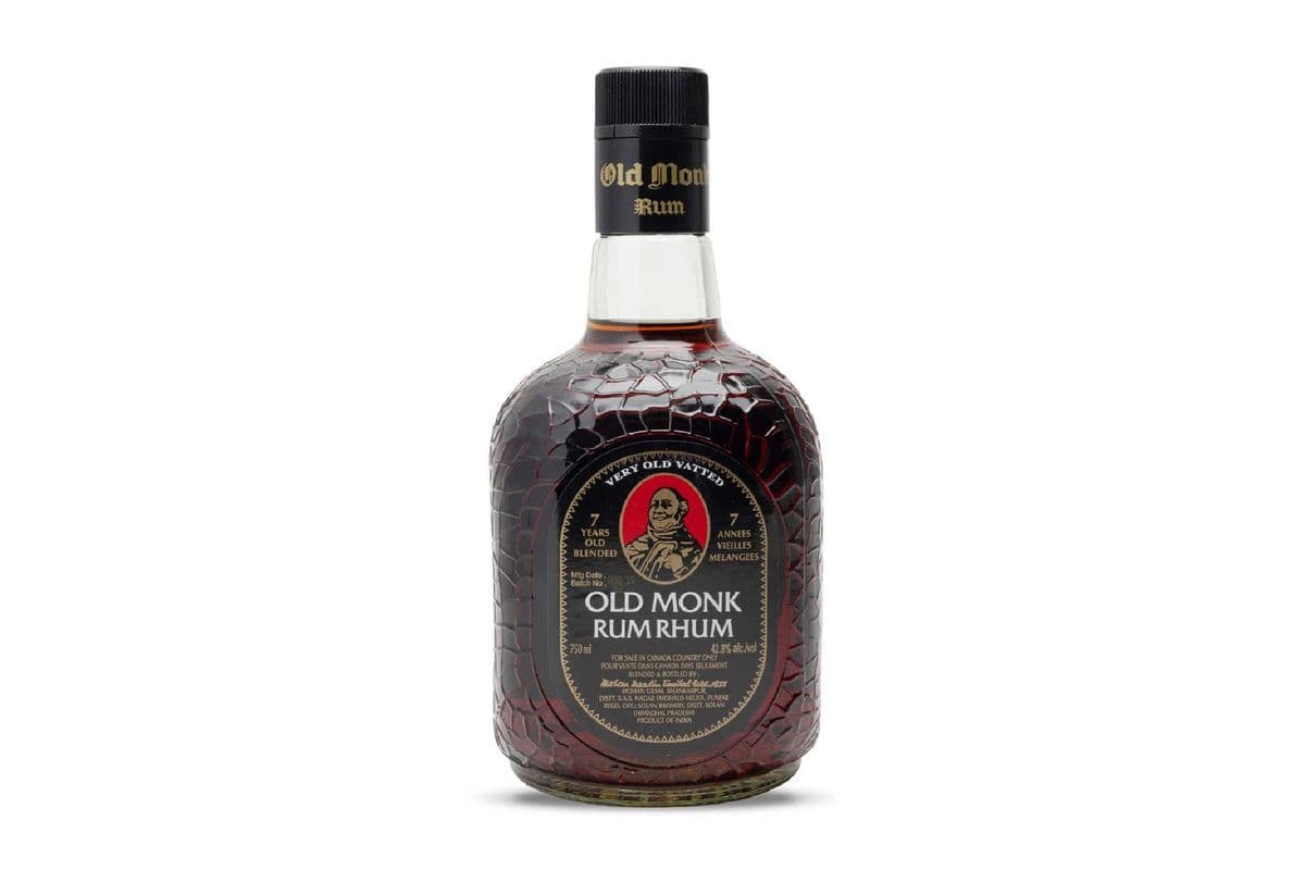 Old Monk Rum 7 Year Old Blended-750ml (1 x 750ml)
