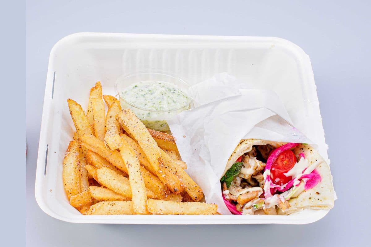 Half Size Pita Combo no Drink