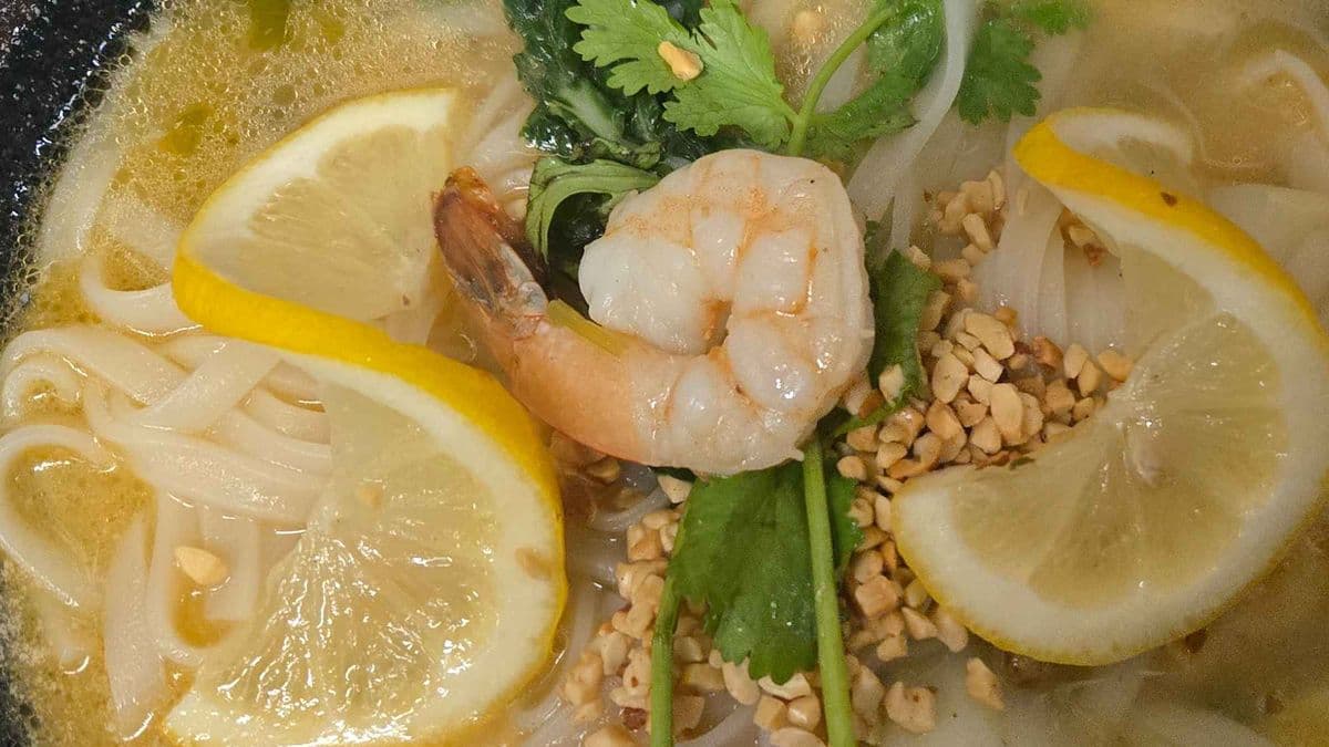 Thai Shrimp Noodle Bowl