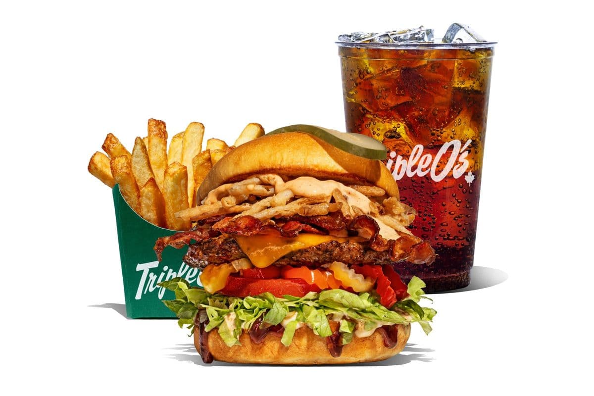 Smokehouse Supreme Burger Combo
