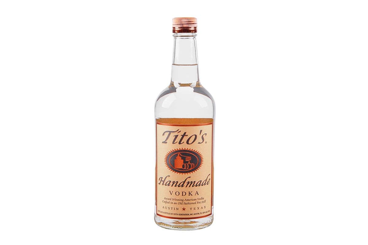 Tito's Handmade Vodka-750ml (1 x 750ml)