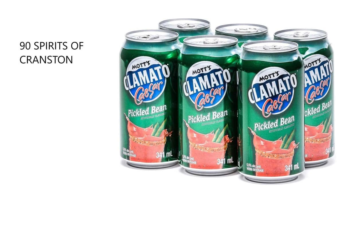 MOTT'S CLAMATO CAESAR PICKLED BEAN 6 CANS (1 x 6x341ML)