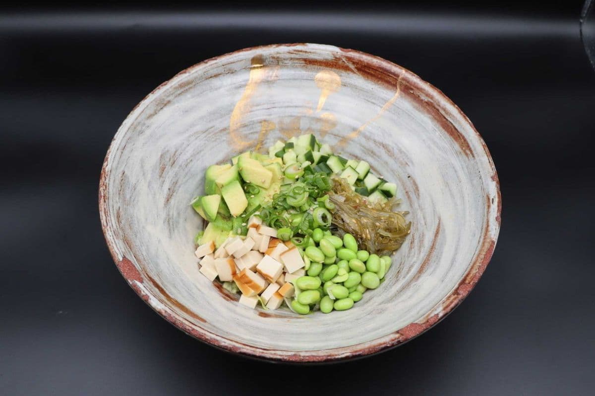 Vegan Veggie Poke Bowl