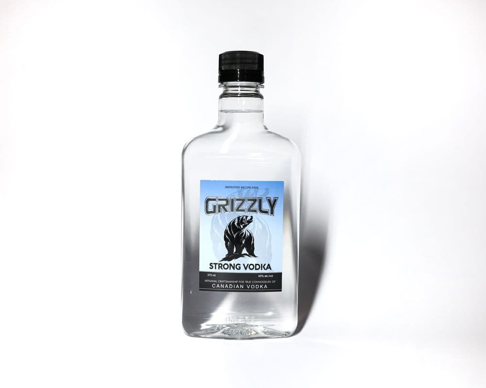 Grizzly Strong Vodka (45%alc.vol.375ml)