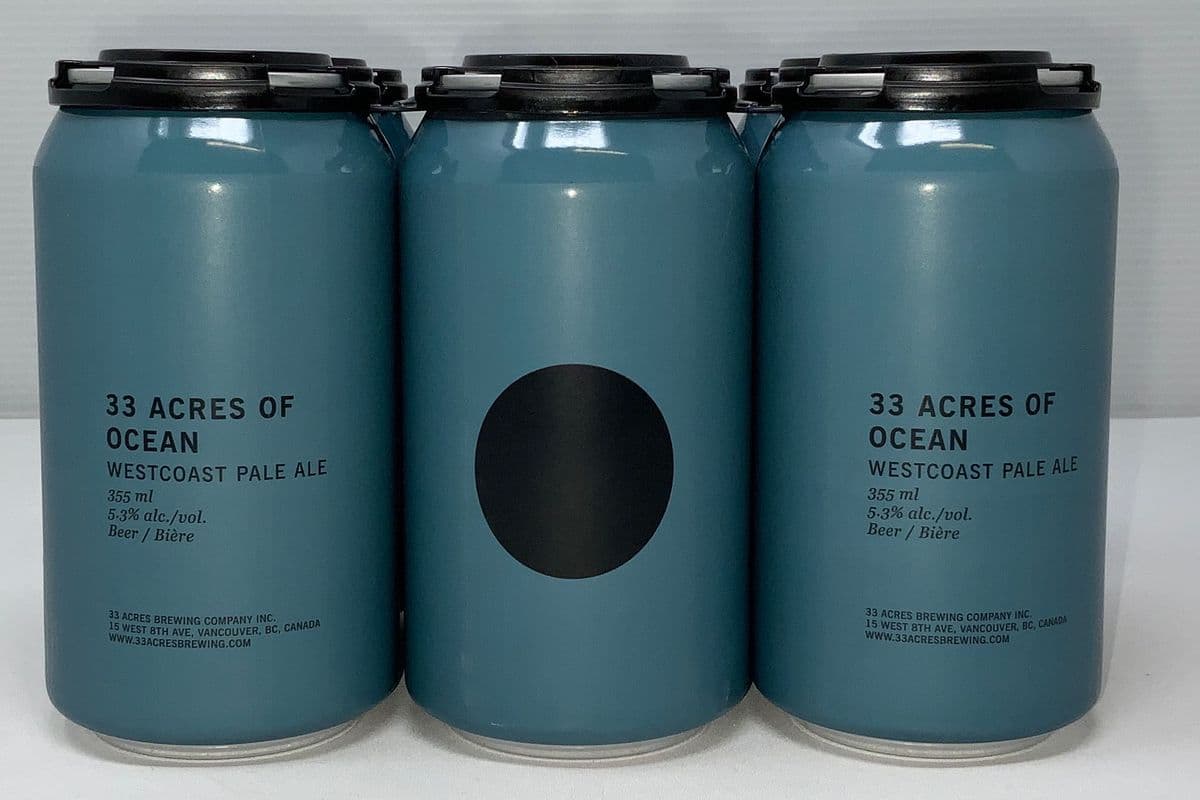 33 ACRES of OCEAN (6 x 355ml)