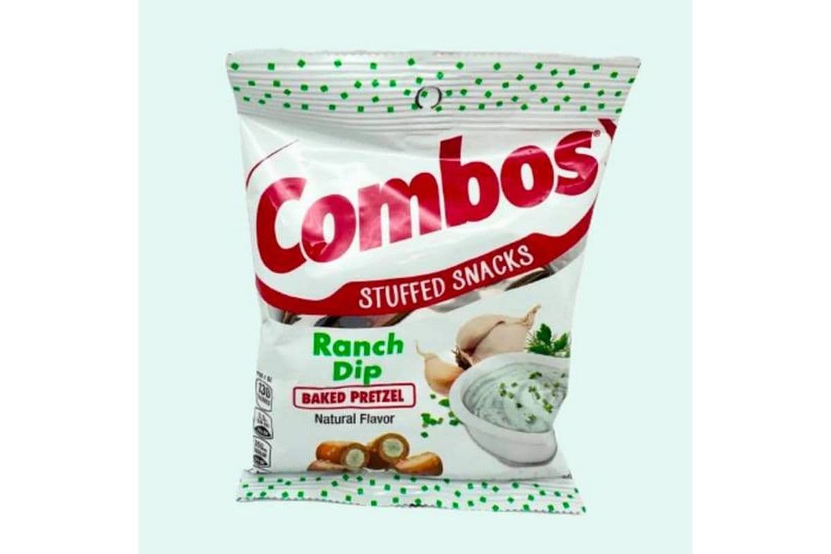 Combos Stuffed Snacks Ranch Dip Baked Pretzel (178 g)