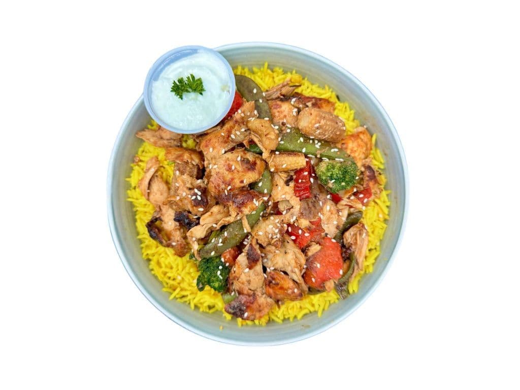 Teriyaki Chicken Shawarma Bowl