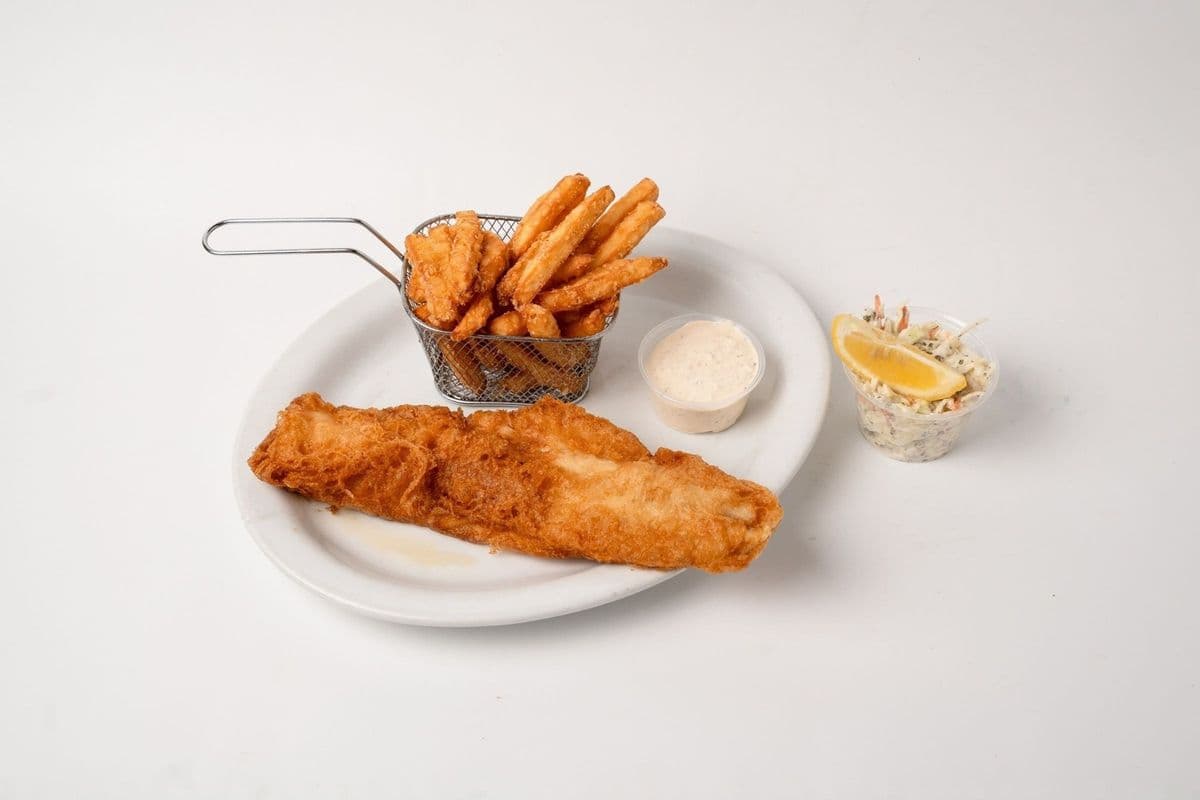 Beer Battered Haddock