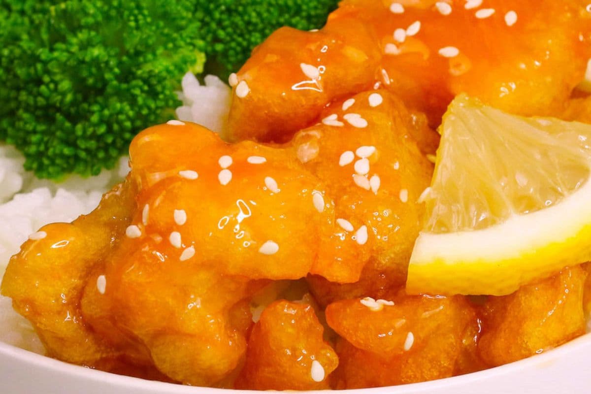 Crispy Lemon Chicken 脆皮柠檬鸡