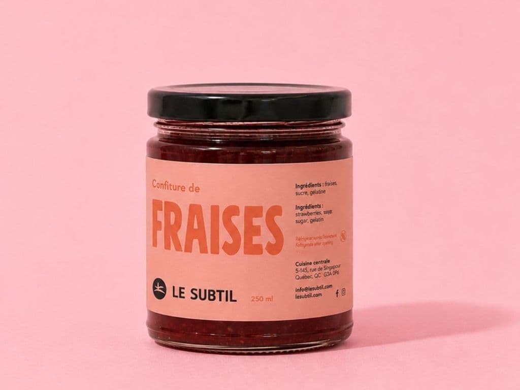 CONFITURE DE FRAISES VRAC