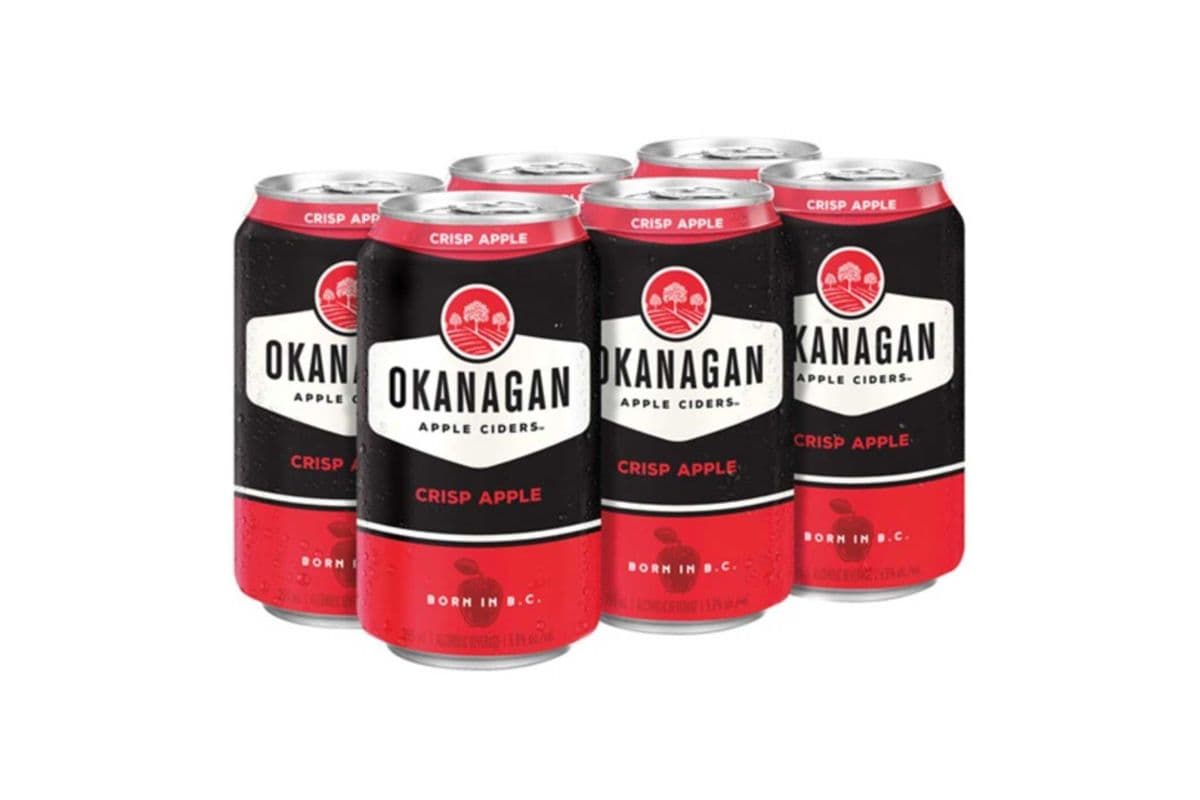833202 - Okanagan Cider Crisp Apple (6 x 355ml)