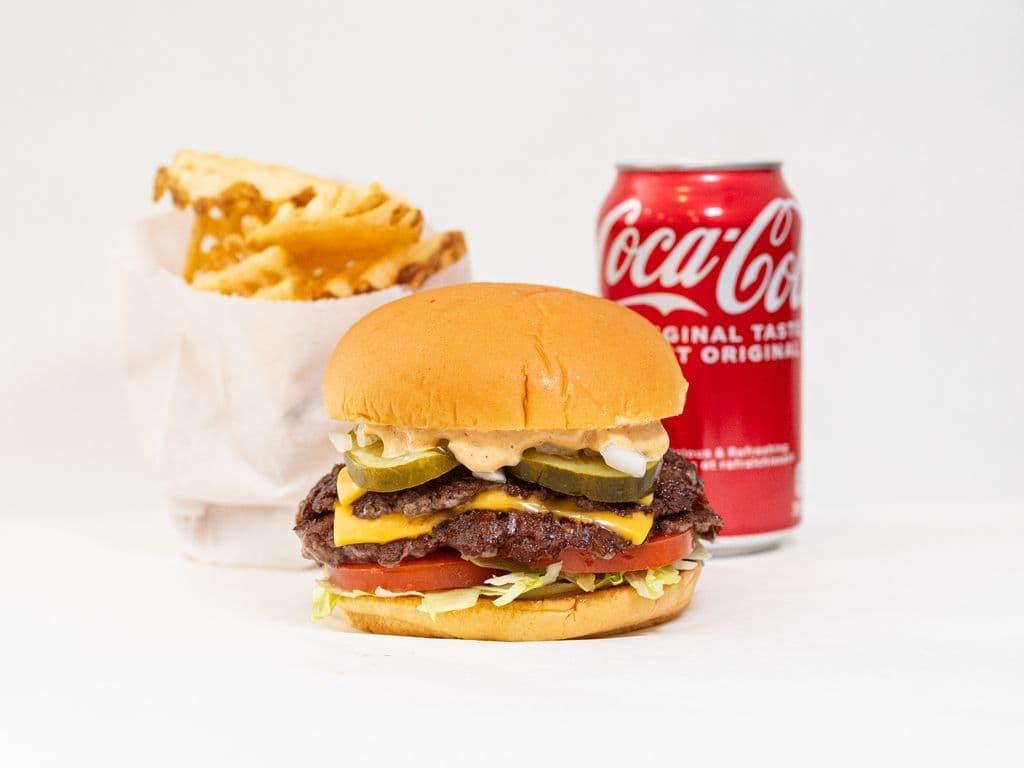 Combo Double Happy Cheeseburger