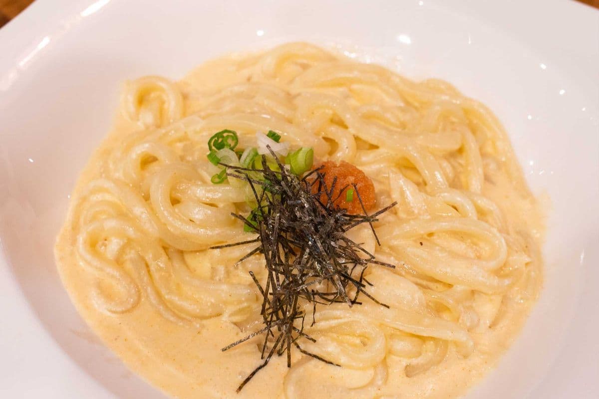 Mentaiko Cream Udon