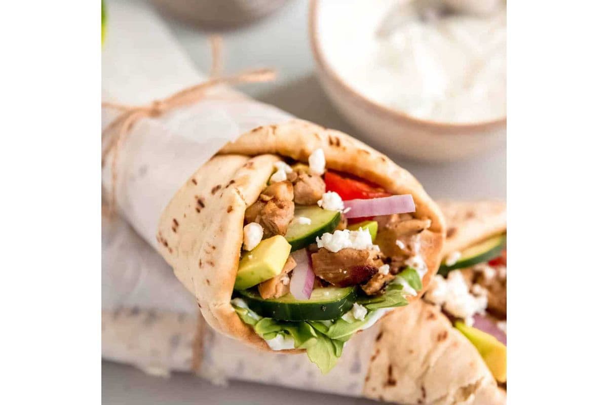 Chicken Supreme Pita Wrap