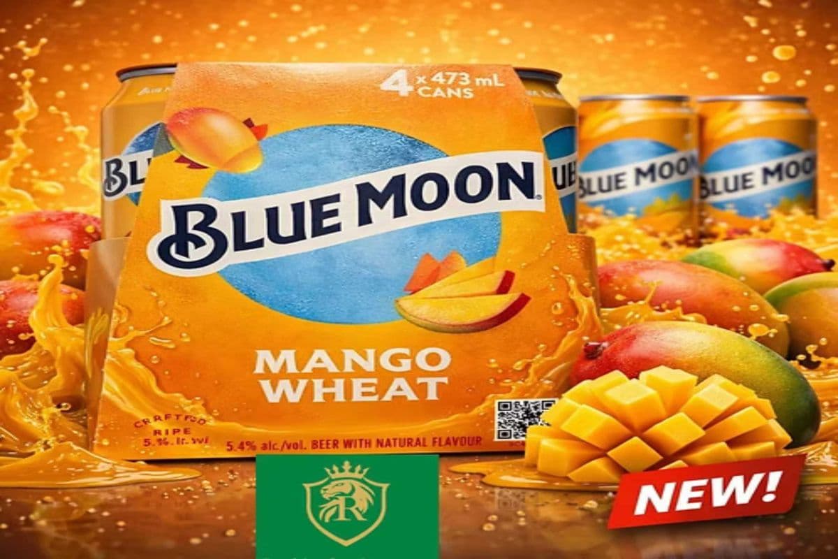 BLUE MOON MANGO WHEAT ALE (4 x 473ML)