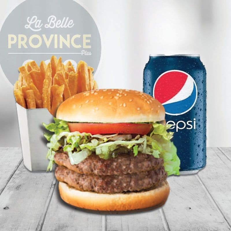 Trio Hamburger double