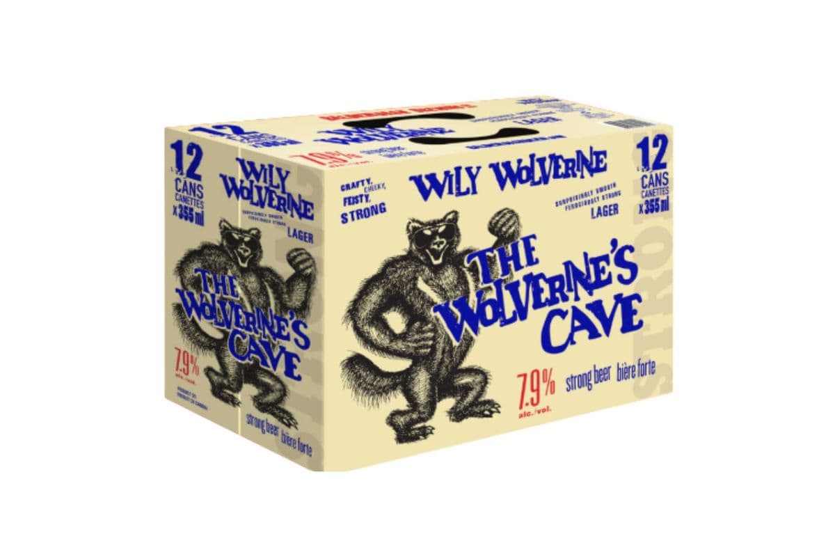 753163 - Wily Wolverine Strong Lager (12 x 355 ml)