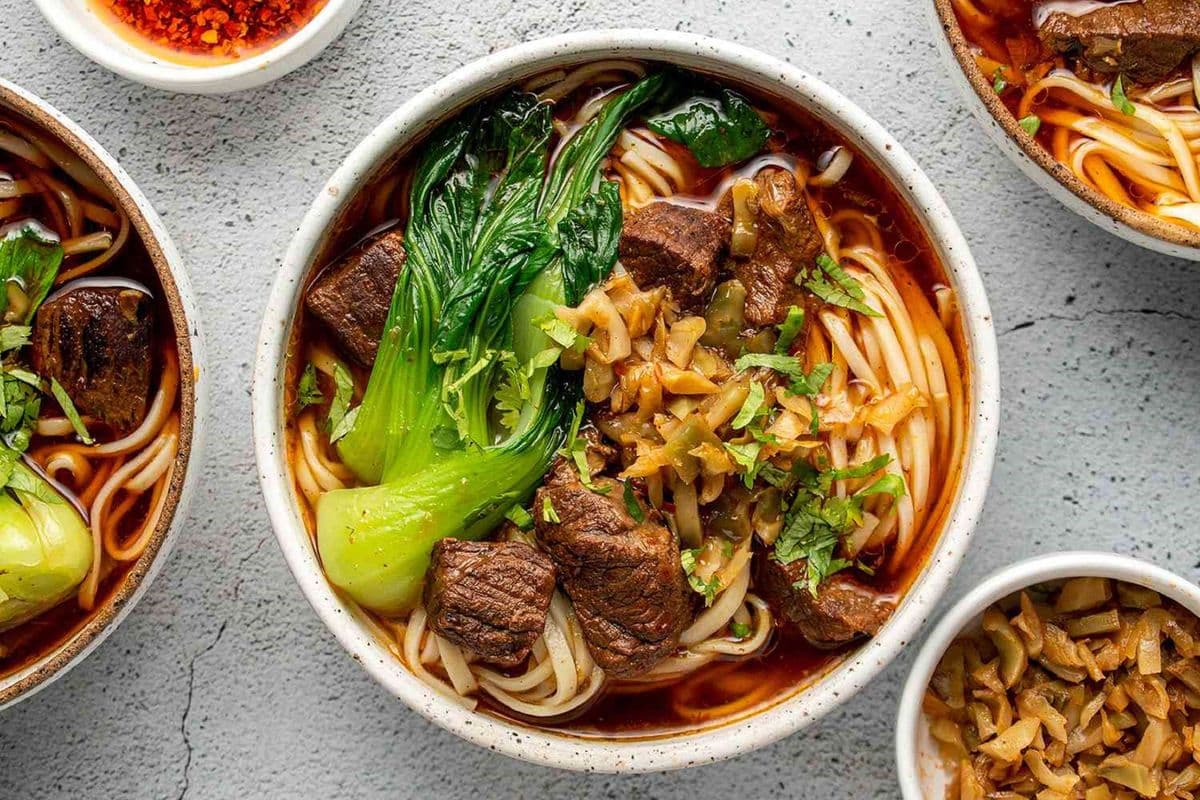 Braised Beef Noodle Soup 红烧牛肉汤面