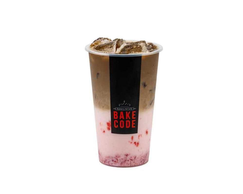 Strawberry Hojicha Latte