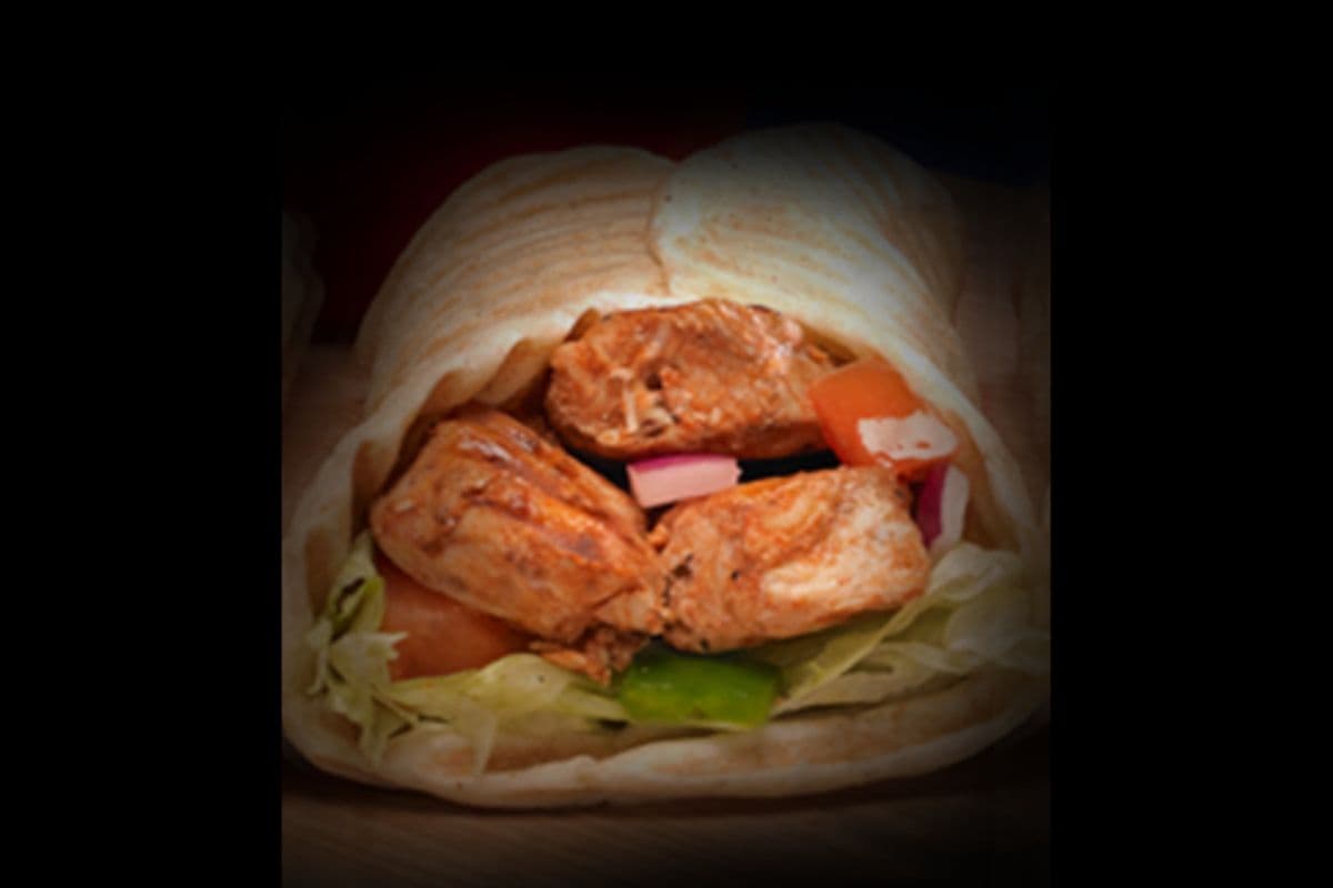 Chicken Souvlaki Pita Wrap