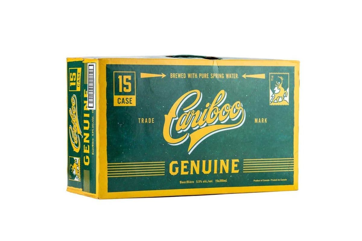 589630 - Cariboo Genuine Draft (15 x 355ml)