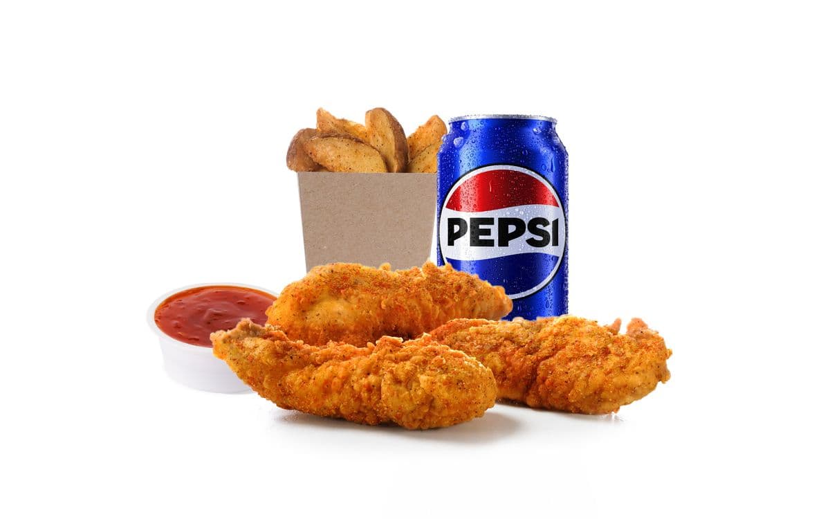 3 Spicy Chicken Tenders Combo