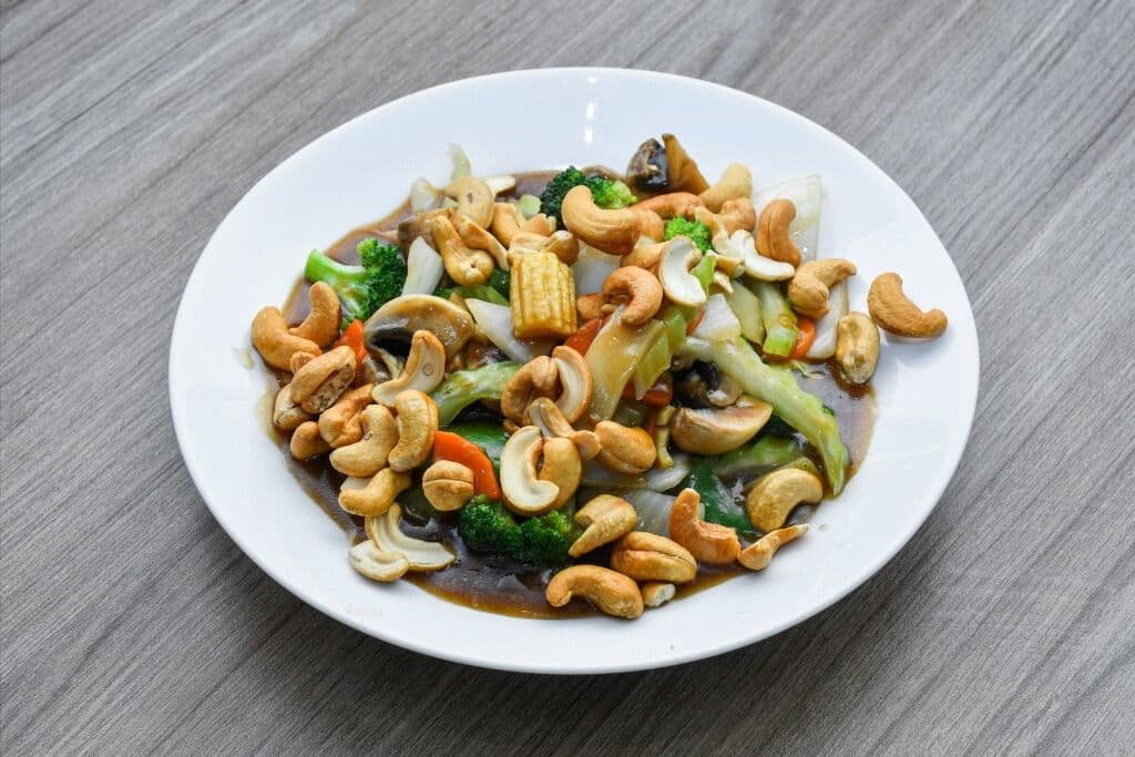 Vegetables with Cashew Nuts
