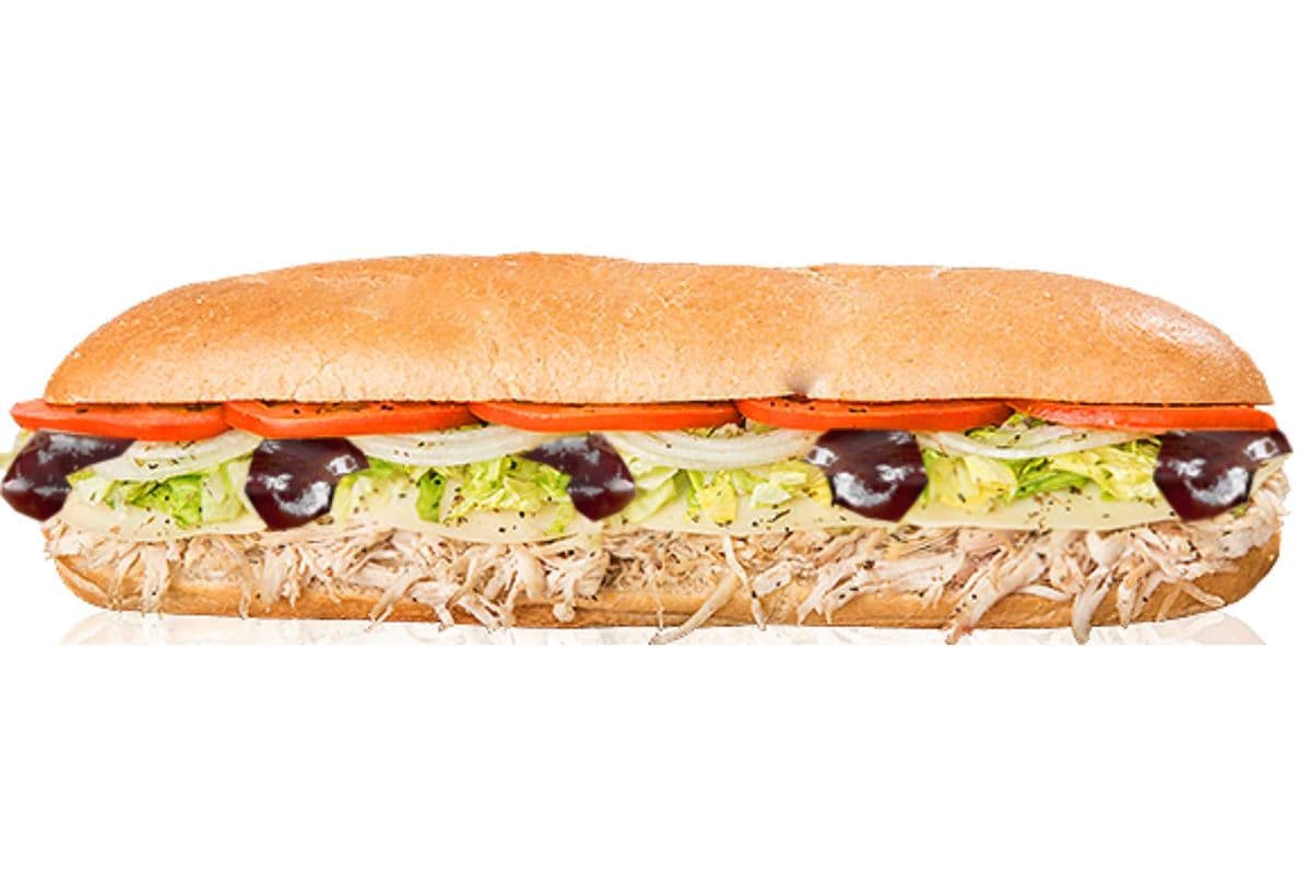 Large 12" BBQ Chicken Sub
