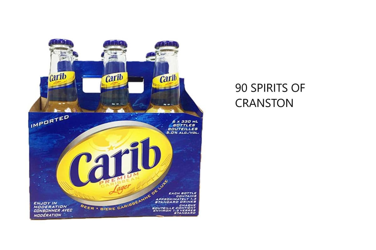 CARIB CARIBBEAN LAGER 6 BOTTLES (1 x 6x330ML)