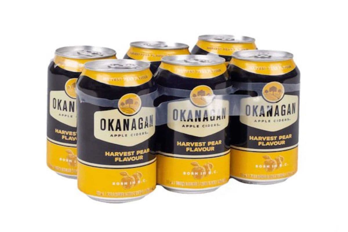 Okanagan harvest Pear Cider 6 cans (6 x 355 ml)