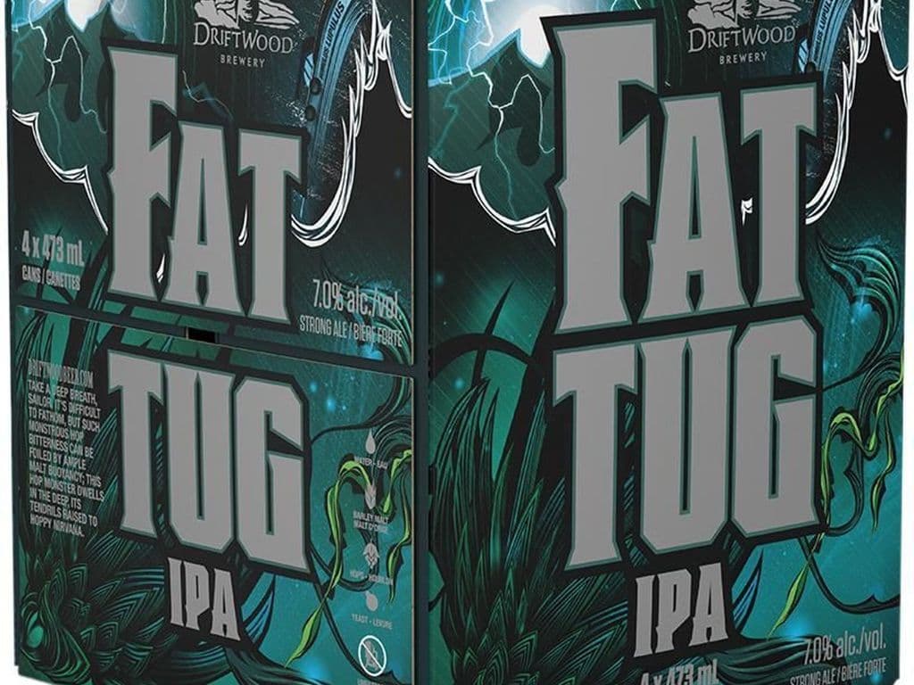 FAT TUG from Driftwood, 4 x 473ml