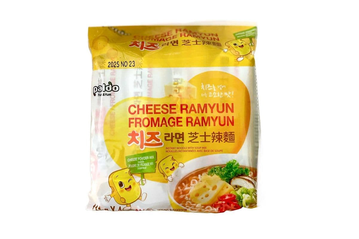 Paldo Cheese Ramyun-Spicy Cheese Instant Noodle(111gX4)八道芝士辣面