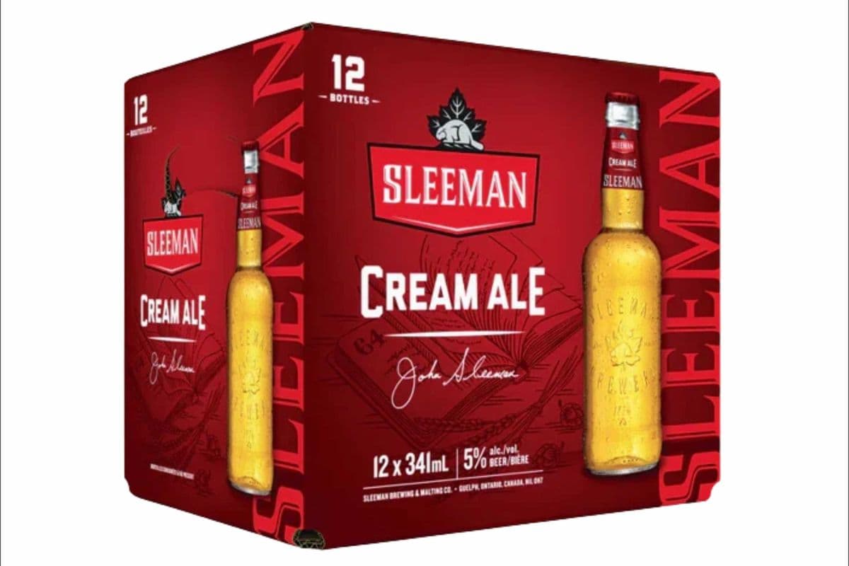 Sleeman Cream Ale (12 bottles) (12 x 341ml)