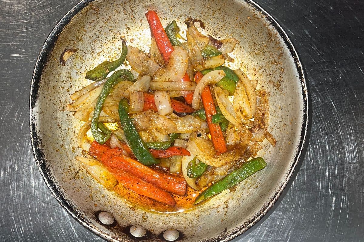 Sizzlin' Veggie Fajitas