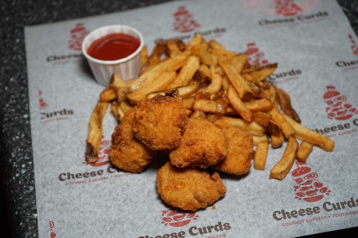 Crispy Chicken Bites w/ Fries