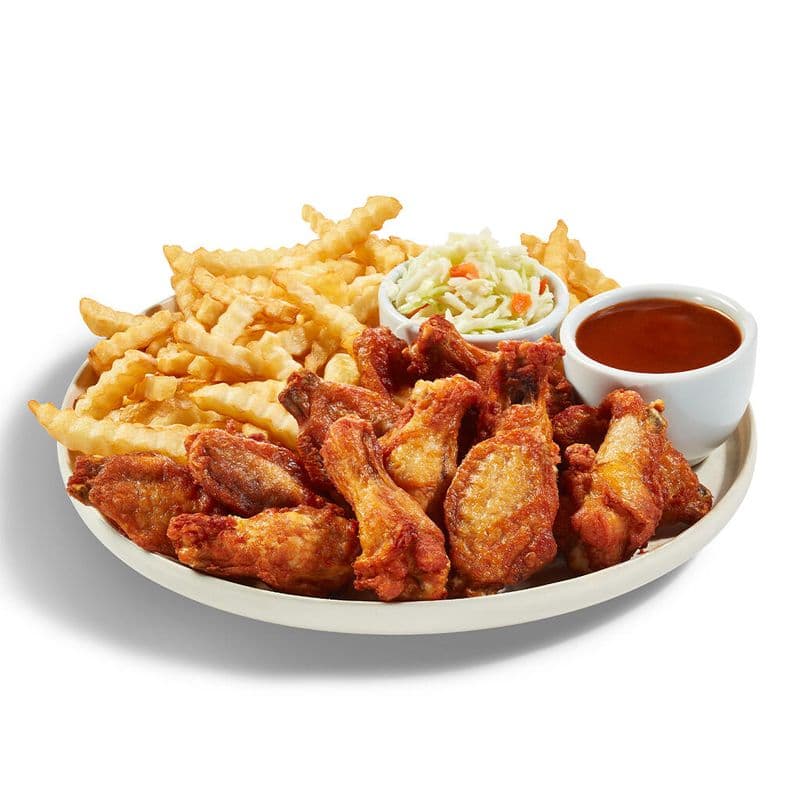 Ailes en repas / Chicken wings meal