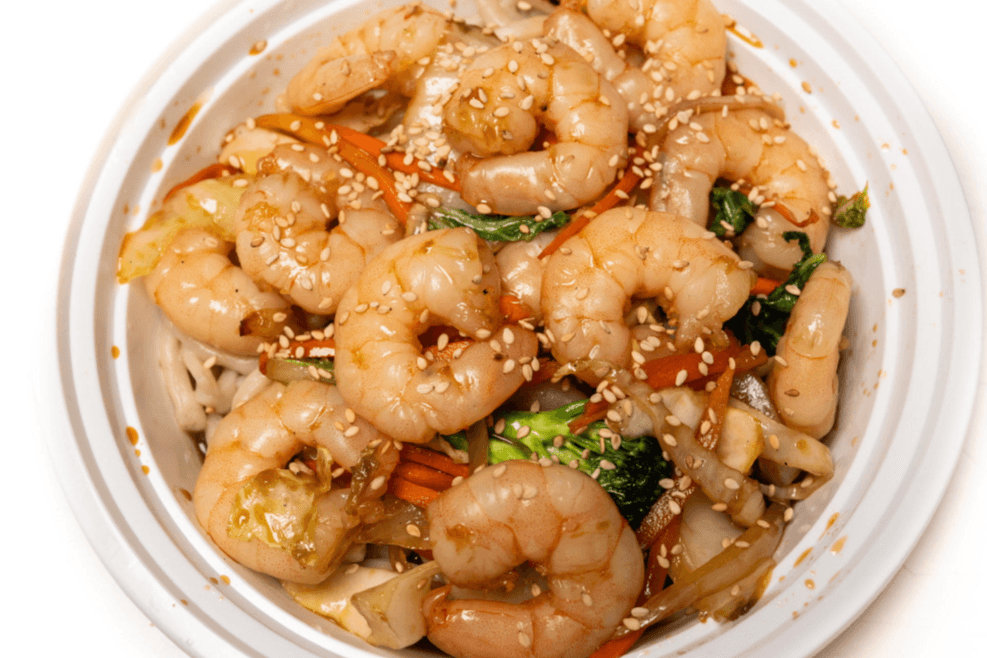 4. Teriyaki Shrimp