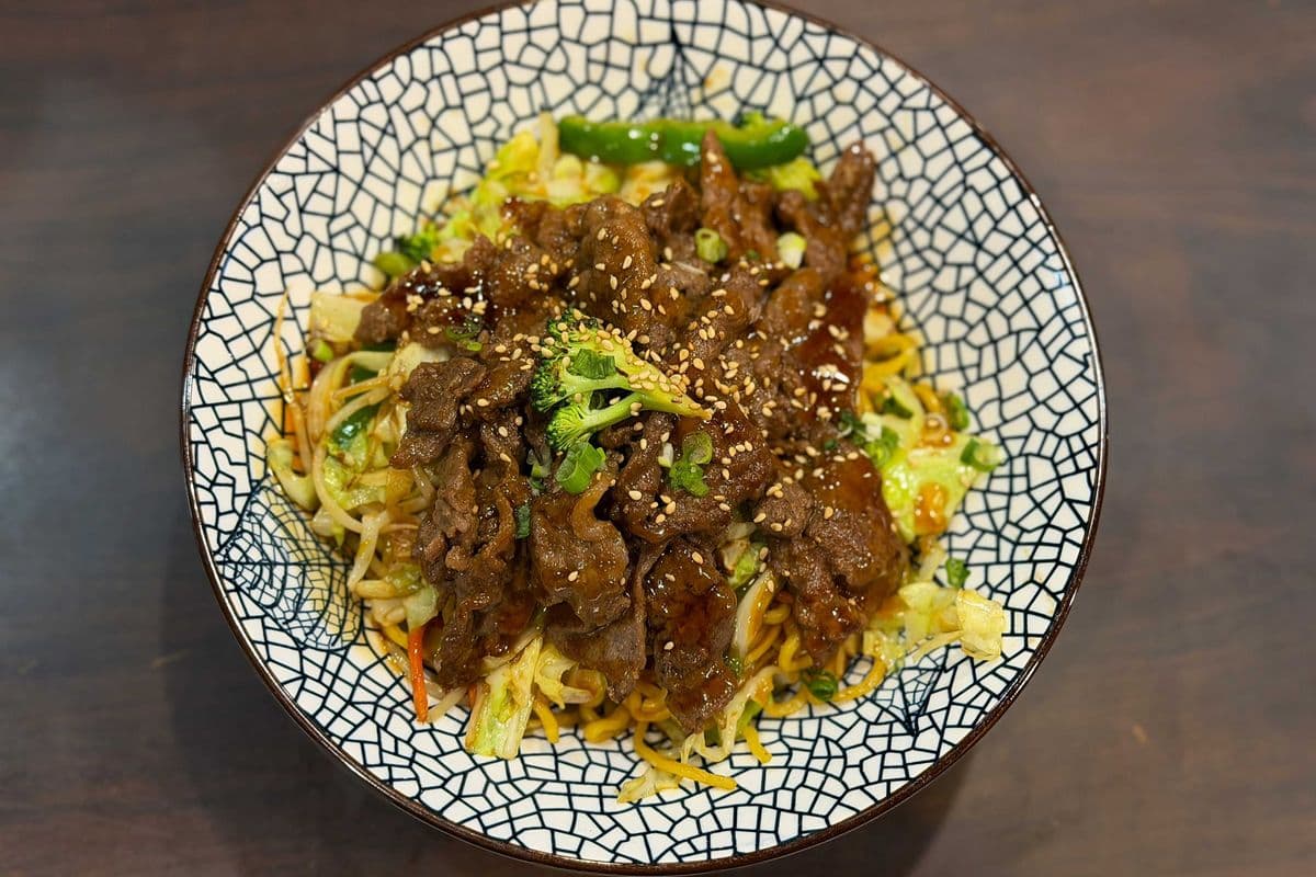 Beef Yaki Soba