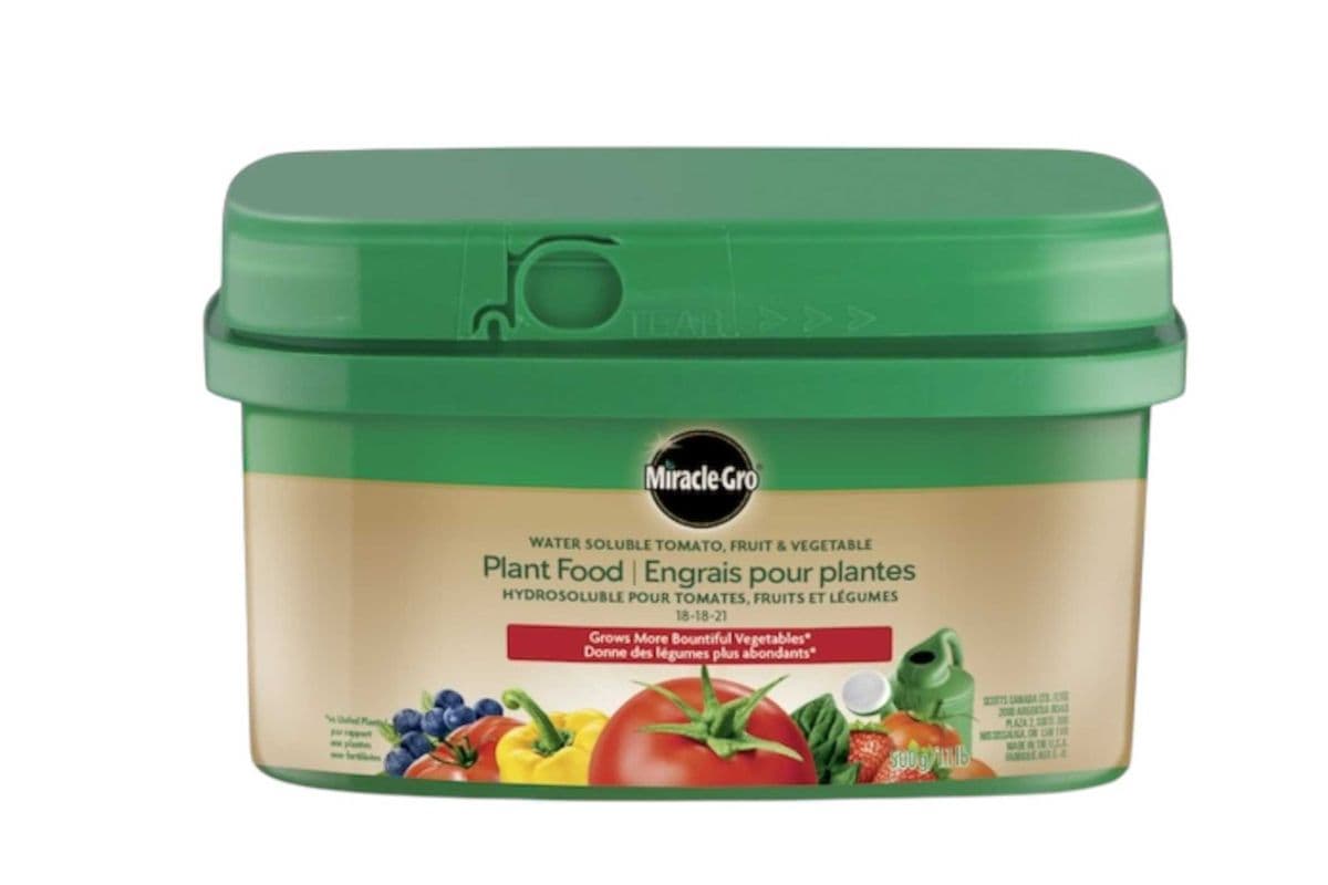 Miracle-Gro Water Soluble Tomato, Fruit & Vegetable Plant Food - 500g