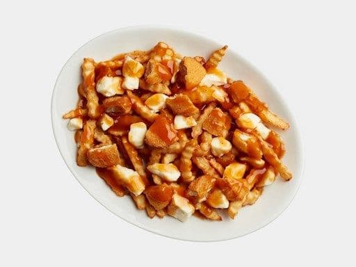 Mini poutine aux croquettes pour enfant / Mini Chicken Nuggets Poutine for Kids