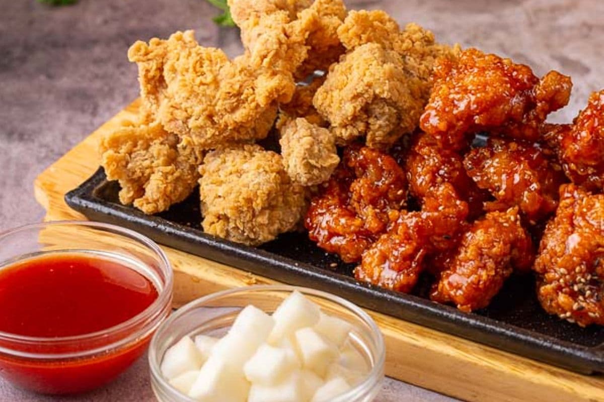 Half and Half Chicken