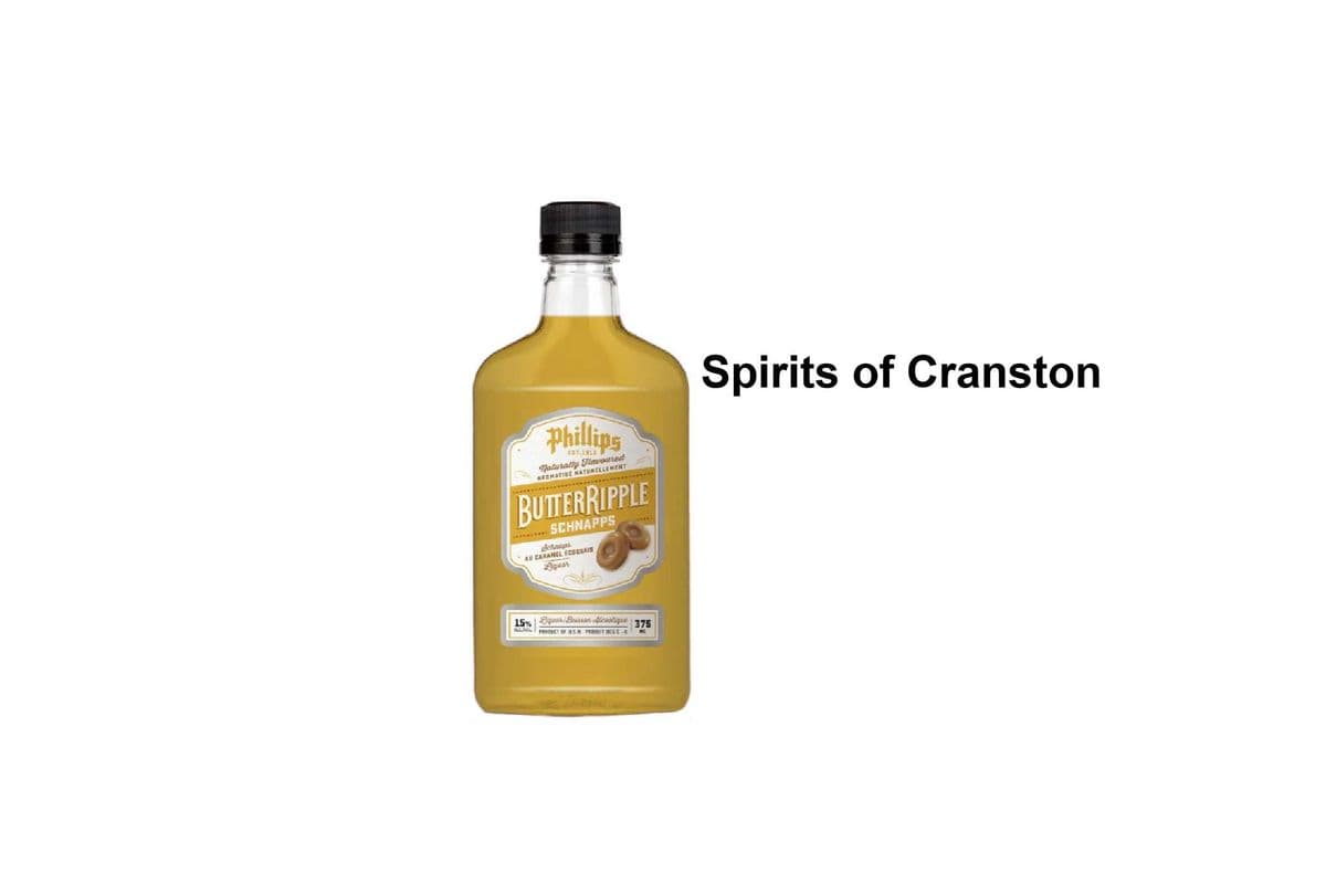 PHILLIPS BUTTER RIPPLE SCHNAPPS 375ML (1 x 375ML)