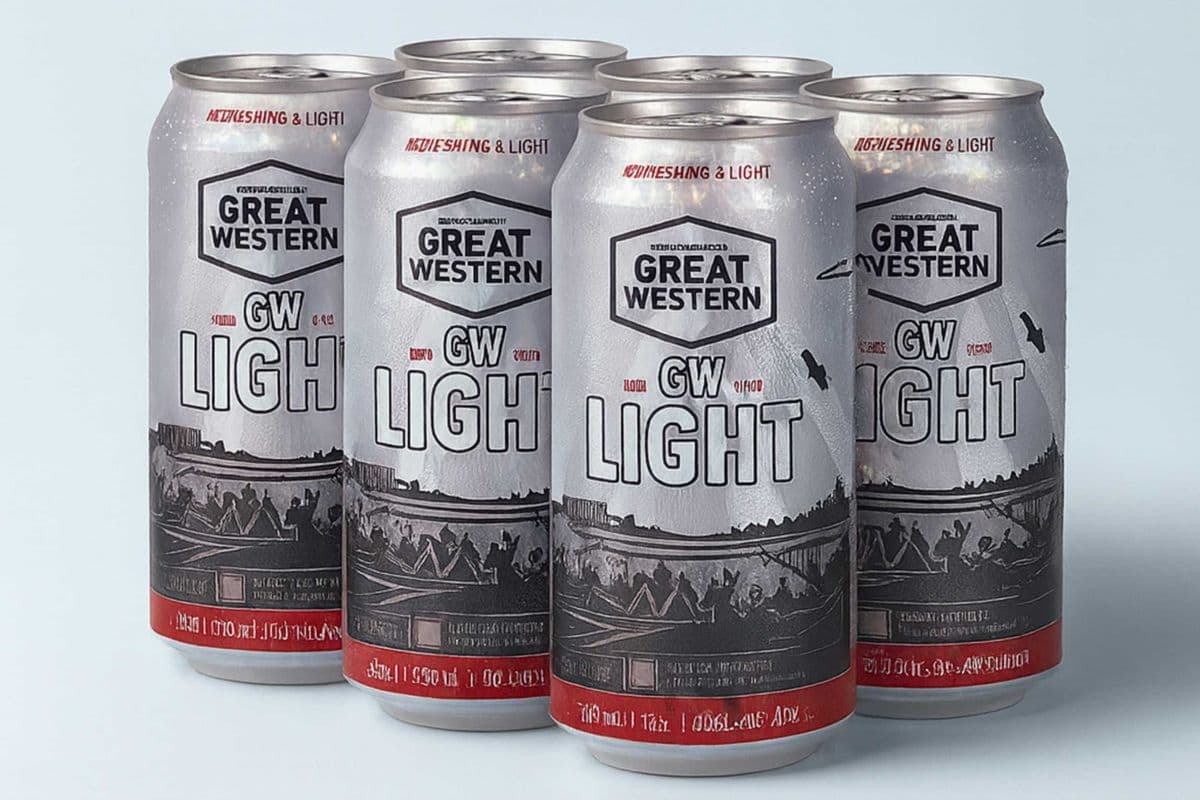 Great Western Light 6PK Cans (6 x 355 ml Can)