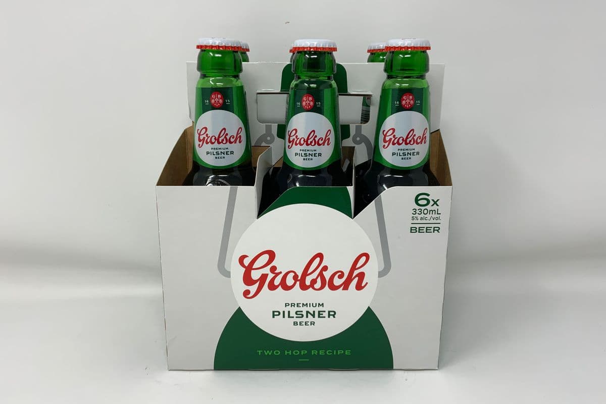 GROLSCH PILSNER (6 x 330ml Bottle)