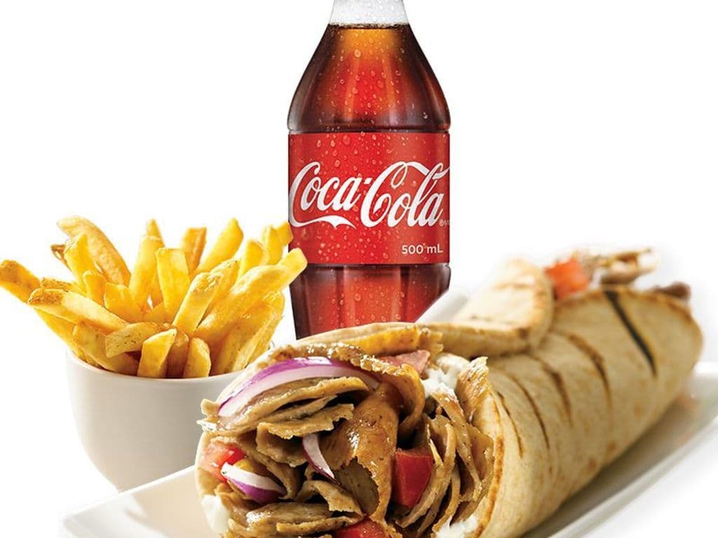 Traditional Gyro Pita Combo