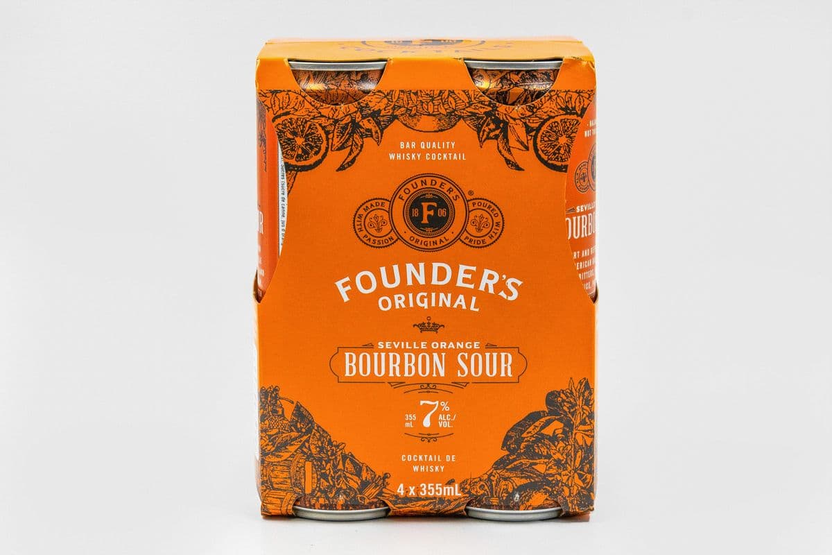 FOUNDER'S ORIGINAL BOURBON SOUR 4 PK (4 x 355)