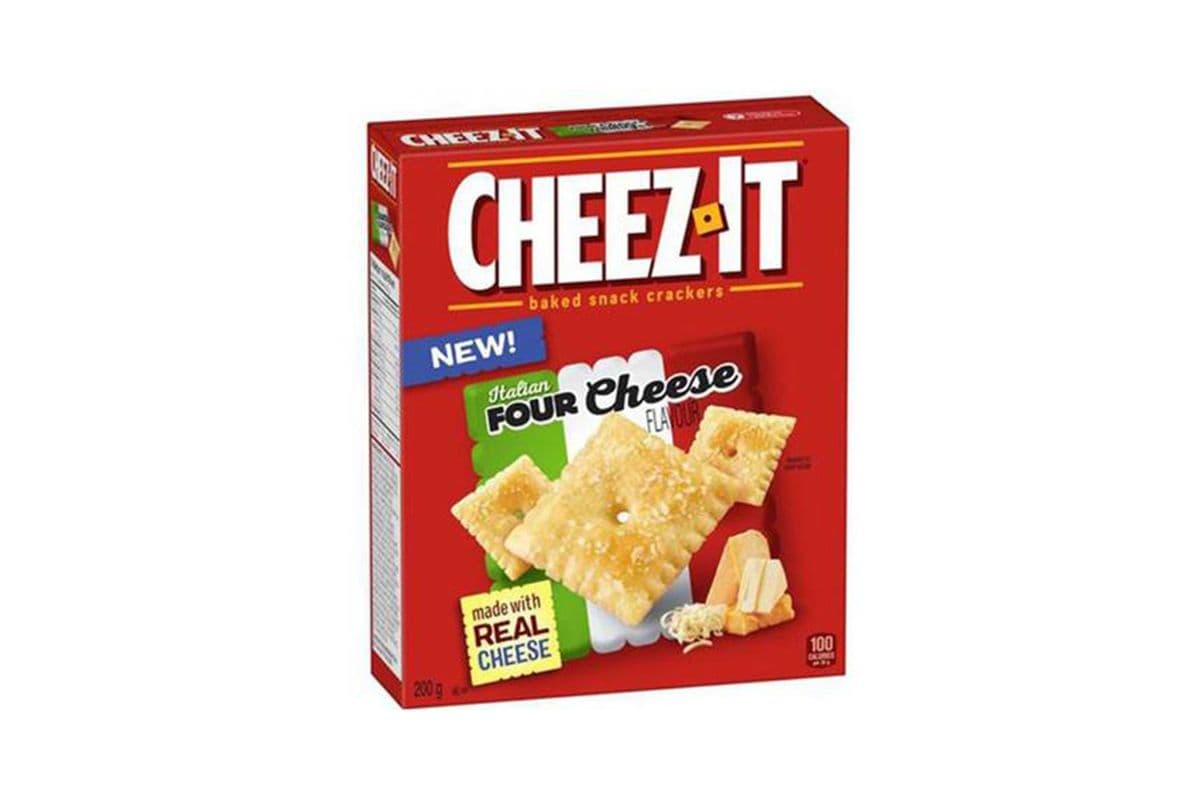 Cheez-it Baked Snack Cracker Italian Four Cheese 200g